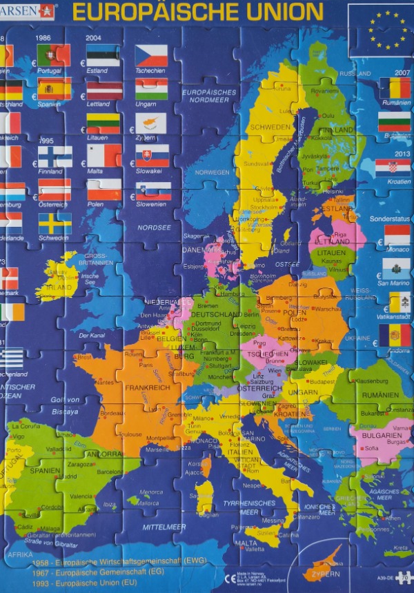 Puzzle: Europäische Union